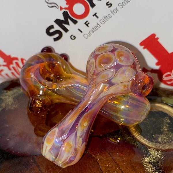 Honeycomb Amber Purple Mini Spoon - SGS - James Amos Jr.